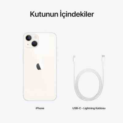 APPLE IPHONE 13 128GB BEYAZ